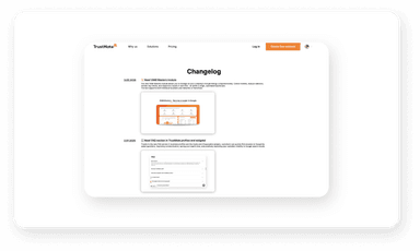 🆕 Changelog - a new way to keep customers informed about updates